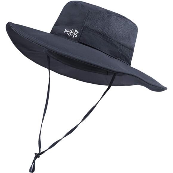UPF 50+ Sun Fishing Hat Water Resistant with Detachable Neck Flap - Picture 6 of 8